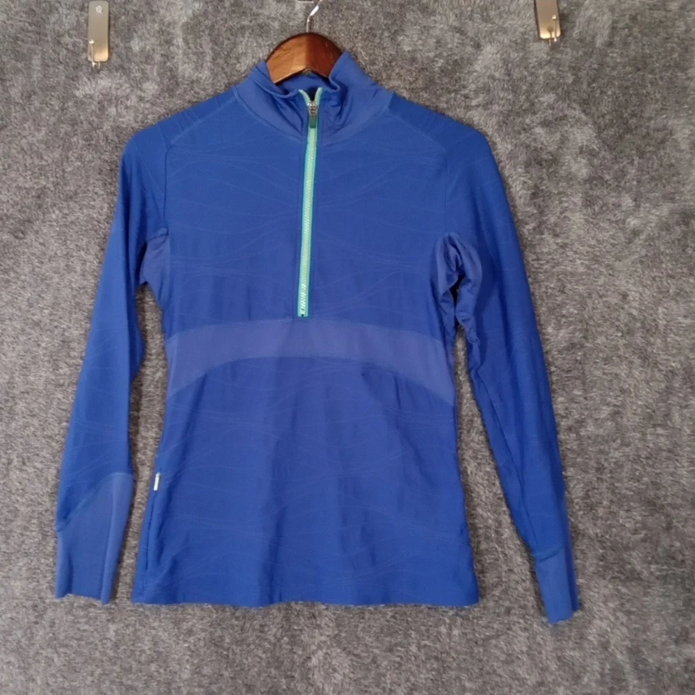Title Nine Swift 1/2 Zip Pullover Sweatshirt Long Sleeve Activewear Womens S - Picture 2 of 9